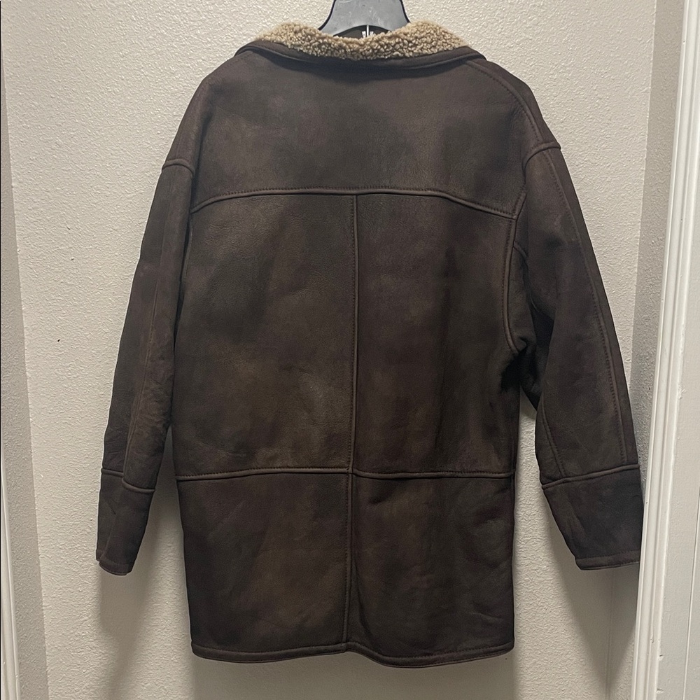 Vintage Kemo Sabe Aspen Shearling Coat – Size 46 - Picture 2 of 9